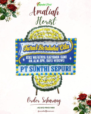 Papan Bunga Duka di Wawo