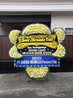 Papan Bunga Duka di Wawo